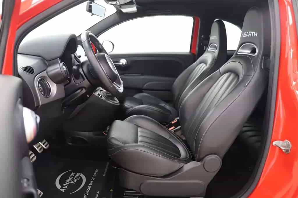 Abarth 595C 1.4T-Jet 165PS Cabrio Turismo Leder 1.Hand 08/2017-photo-12