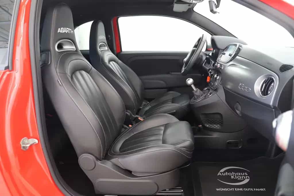 Abarth 595C 1.4T-Jet 165PS Cabrio Turismo Leder 1.Hand 08/2017-photo-13