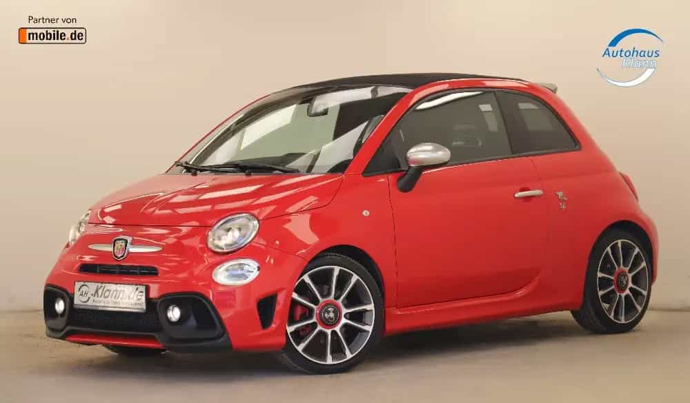 Abarth 595C 1.4T-Jet 165PS Cabrio Turismo Leder 1.Hand 08/2017-photo-3