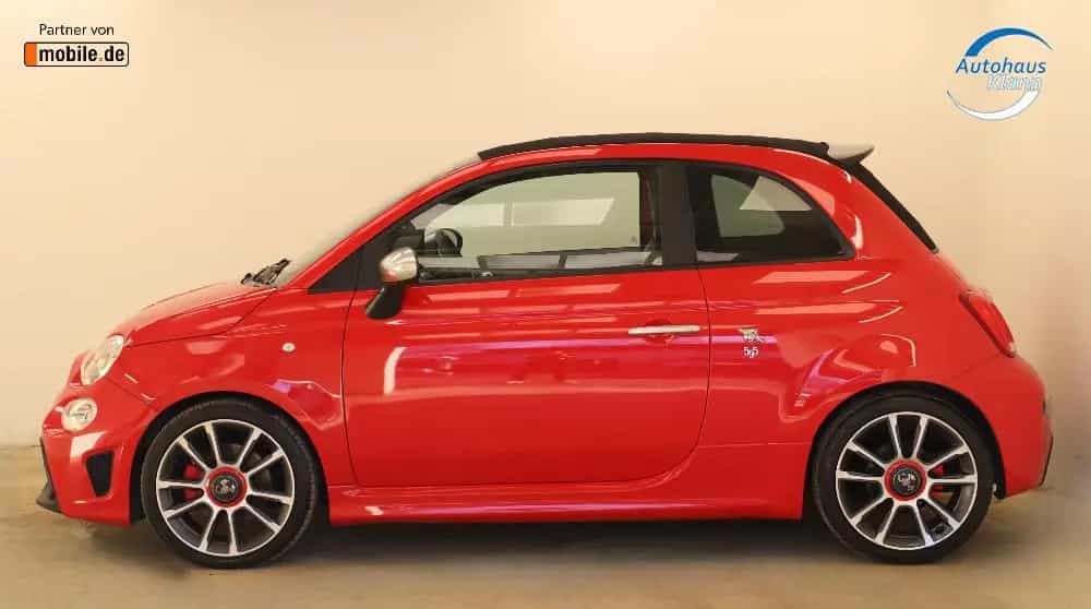 Abarth 595C 1.4T-Jet 165PS Cabrio Turismo Leder 1.Hand 08/2017-photo-5