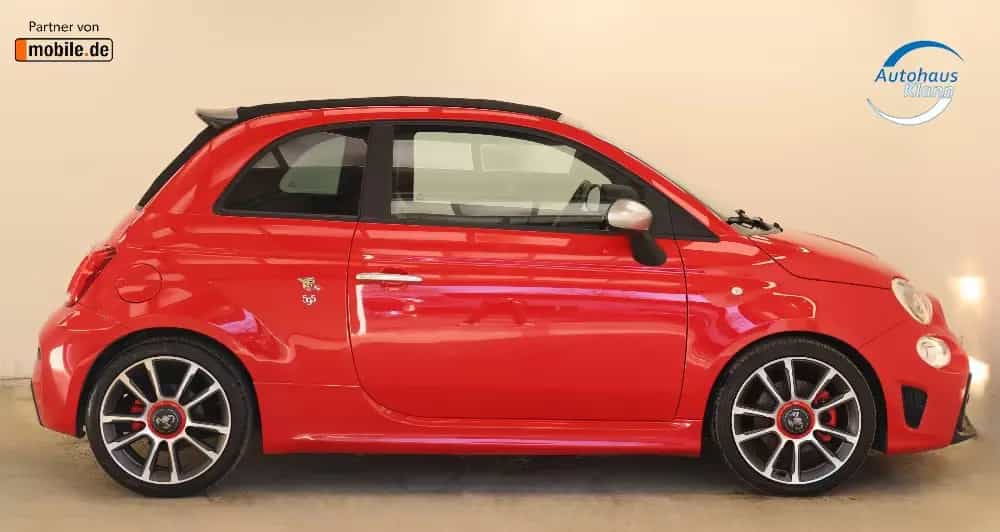 Abarth 595C 1.4T-Jet 165PS Cabrio Turismo Leder 1.Hand 08/2017-photo-6