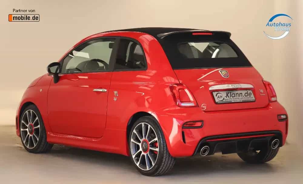 Abarth 595C 1.4T-Jet 165PS Cabrio Turismo Leder 1.Hand 08/2017-photo-8