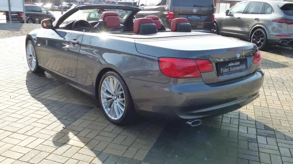 BMW 3 Series 320i Cabrio Edition Exclusive Autom. Leder Rot 05/2012-photo-2