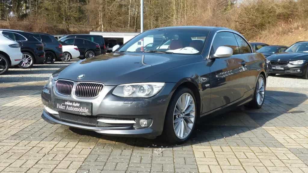 BMW 3 Series 320i Cabrio Edition Exclusive Autom. Leder Rot 05/2012-photo-21