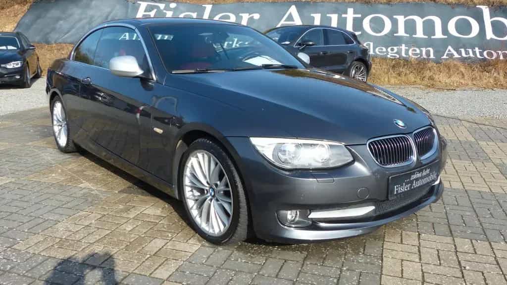 BMW 3 Series 320i Cabrio Edition Exclusive Autom. Leder Rot 05/2012-photo-24