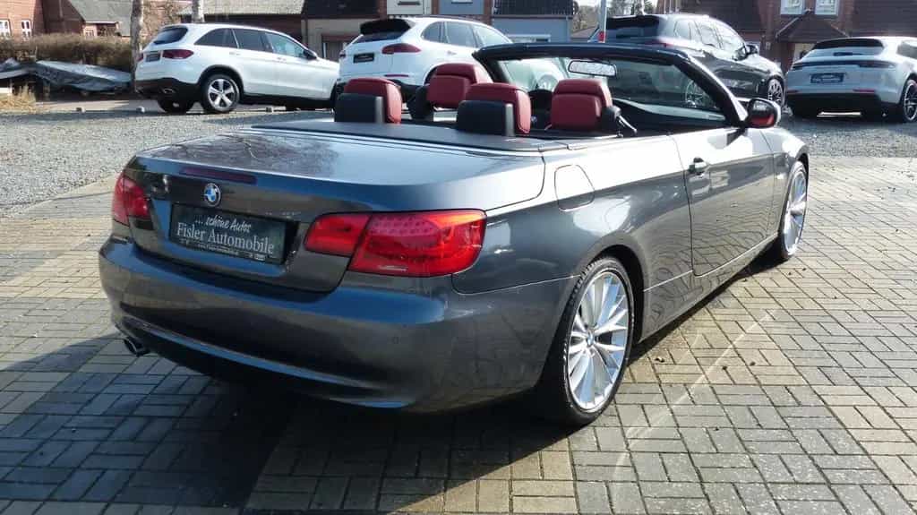 BMW 3 Series 320i Cabrio Edition Exclusive Autom. Leder Rot 05/2012-photo-4