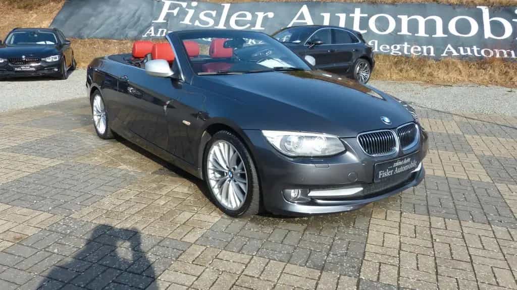 BMW 3 Series 320i Cabrio Edition Exclusive Autom. Leder Rot 05/2012-photo-6
