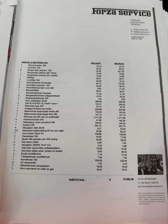 Ferrari F355 Spider | Check discription and photos 02/1998-photo-34