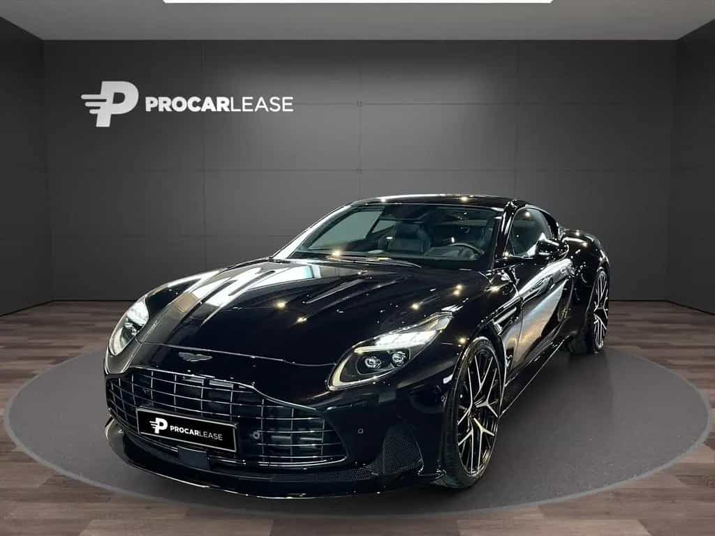 Aston Martin DB12 COUPE/V8/BLACK ON BLACK/ B&W/360°/SEAT VENT 04/2025-photo-0