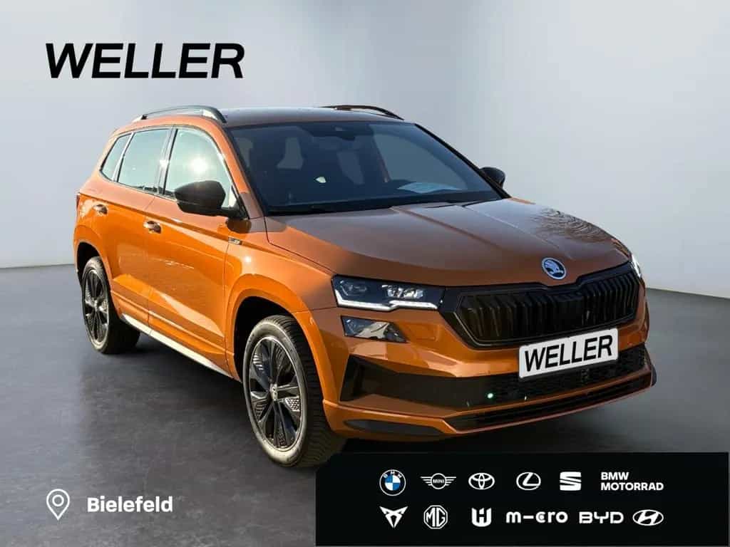 Skoda Karoq 1.5 TSI DSG Sportline *AHK*el. Heck*4xSHZ* 03/2024-photo-2