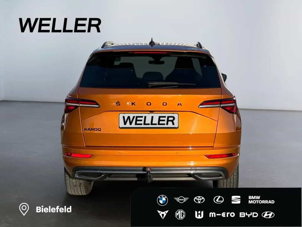 Skoda Karoq 1.5 TSI DSG Sportline *AHK*el. Heck*4xSHZ* 03/2024-photo-4