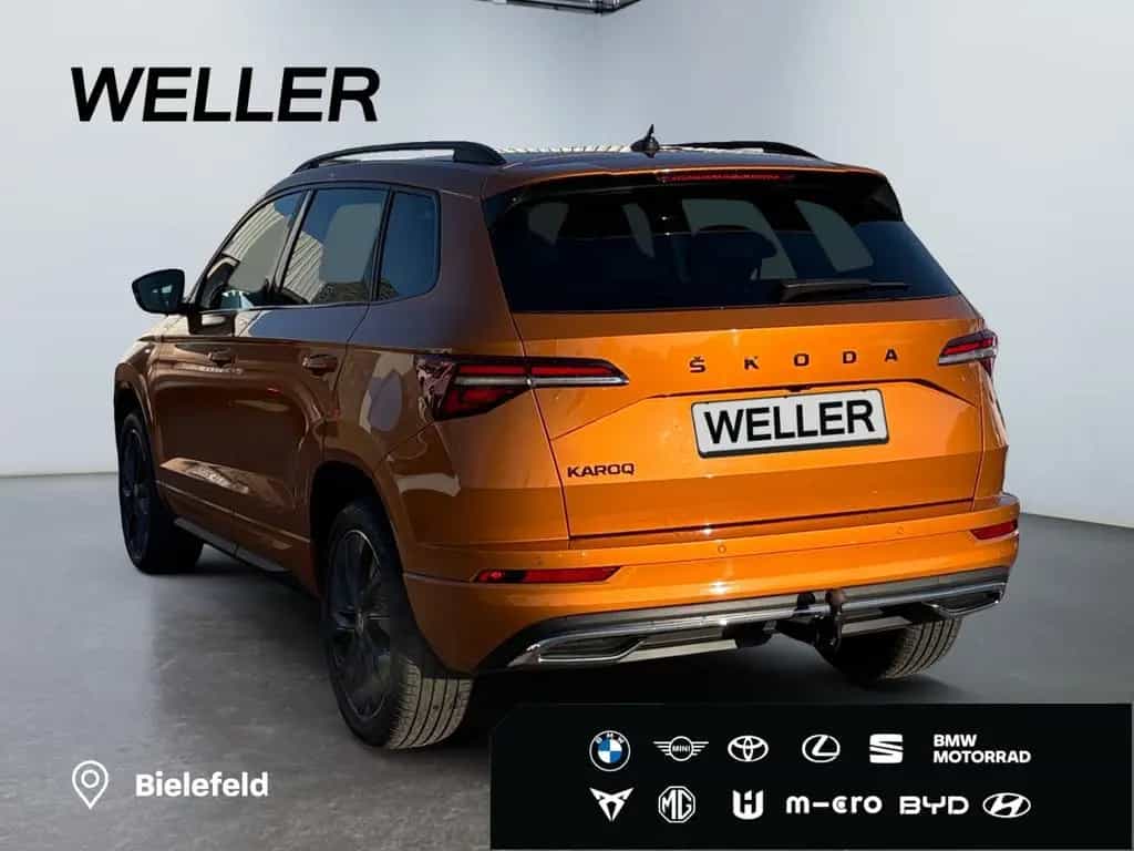 Skoda Karoq 1.5 TSI DSG Sportline *AHK*el. Heck*4xSHZ* 03/2024-photo-5