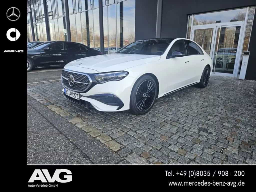 Mercedes-Benz E 220 d 4M AMG Edition Pano Stndhzg AHK Night 01/2026-photo-0