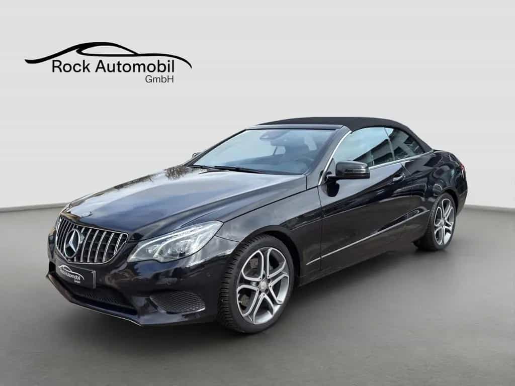Mercedes-Benz E-Class 220 CDI Cabrio 7G Airscarf LED Multikontursitz 04/2015-photo-0