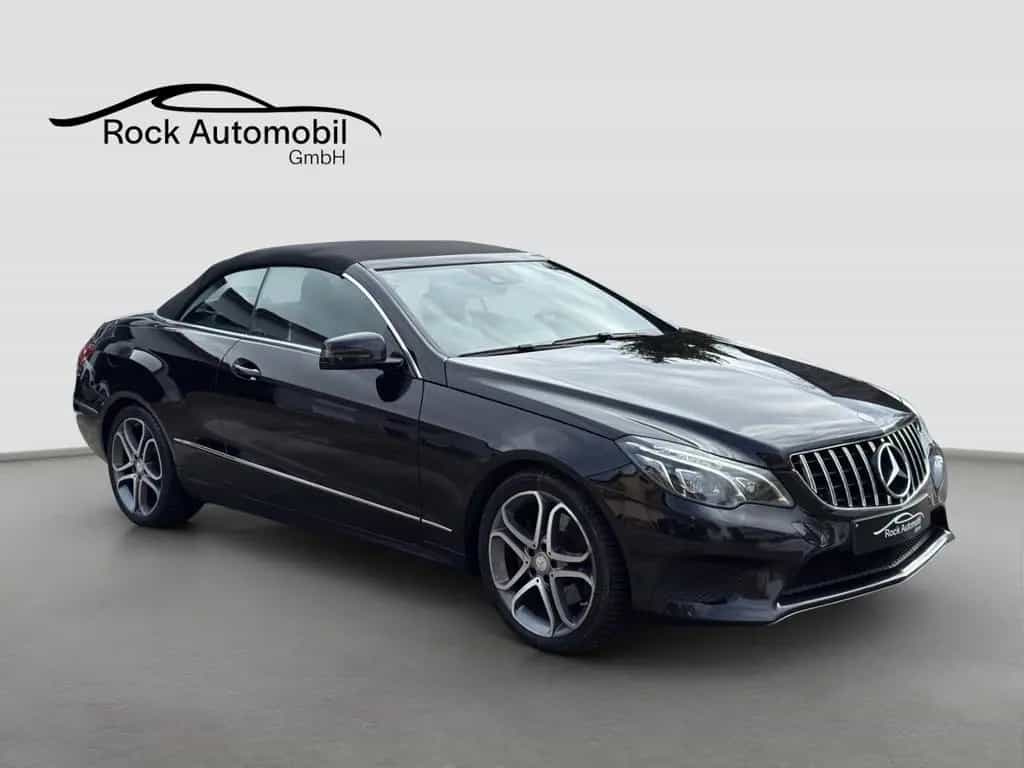 Mercedes-Benz E-Class 220 CDI Cabrio 7G Airscarf LED Multikontursitz 04/2015-photo-1