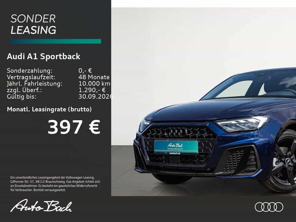 Audi A1 Sportback S line 30 TFSI 116PS Stronic LED 17 null-photo-1