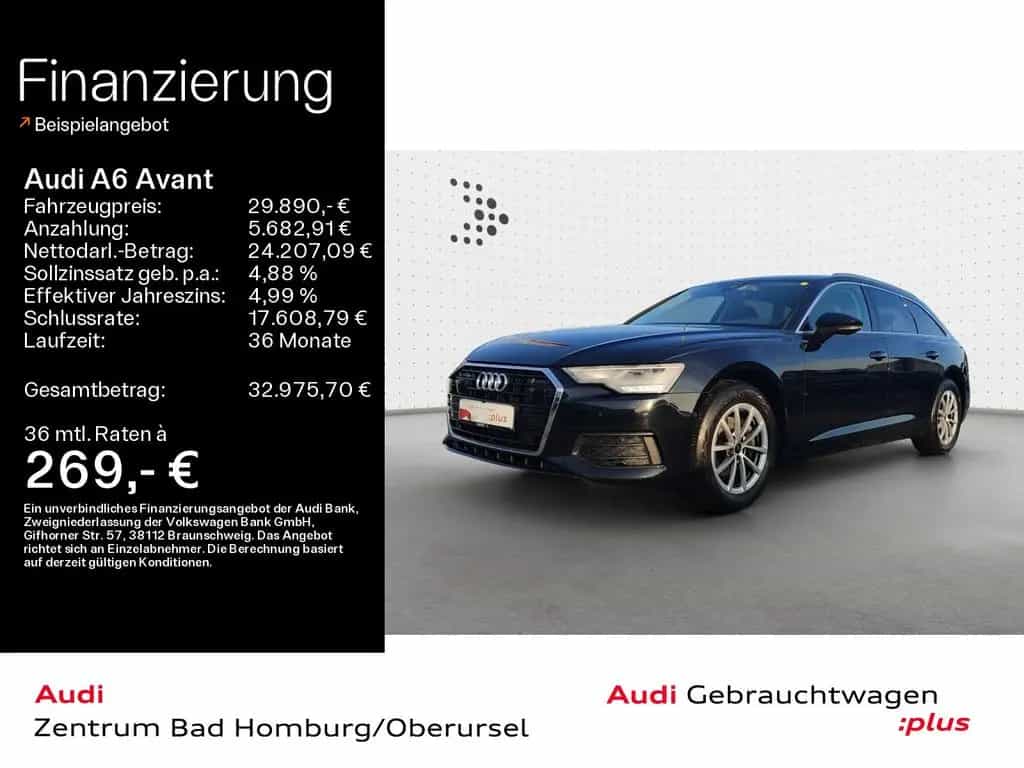Audi A6 Avant 40 TDI Navi*LED*Alu*AHK*PDC*Virtual Coc 05/2023-photo-0