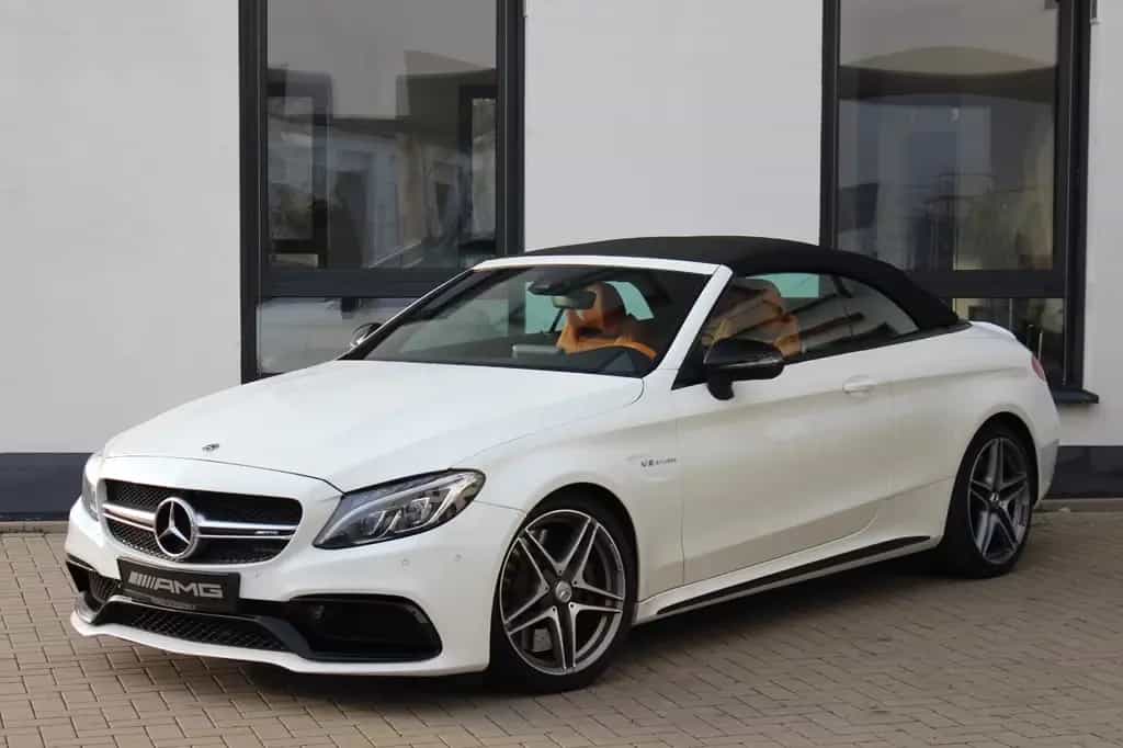 Mercedes-Benz C 63 AMG C 63 S AMG Cabrio - PERFORMANCE 19 ZOLL 1.HAND 09/2017-photo-0