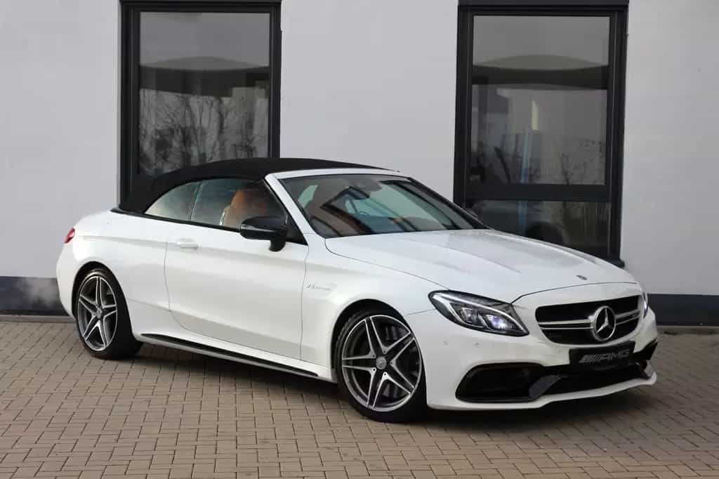 Mercedes-Benz C 63 AMG C 63 S AMG Cabrio - PERFORMANCE 19 ZOLL 1.HAND 09/2017-photo-2