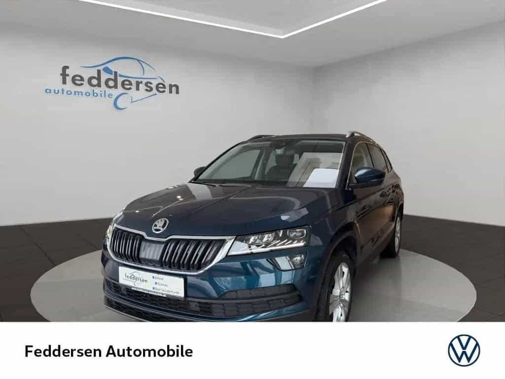 Skoda Karoq Style 1.5 TSI AHK Standheizung Panorama Rü 07/2019-photo-0