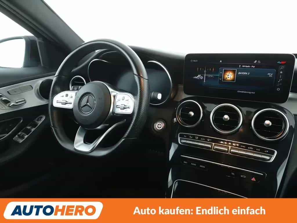 Mercedes-Benz C-Class 220 d AMG Line Aut. *NAVI*VC*LED*TEMPO*CAM* 11/2018-photo-12