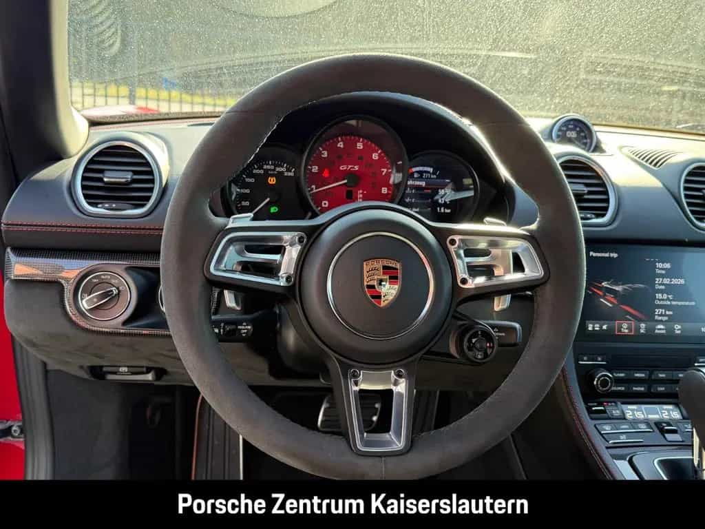 Porsche Boxster 718 GTS 4.0 Burmester Rückfahrkamera 01/2024-photo-22