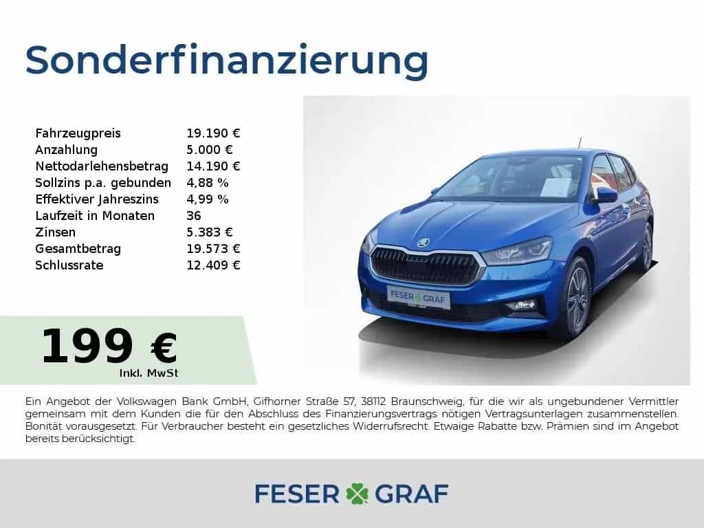 Skoda Fabia Ambition 1.5 TSI Tour DSG - NAVI/ACC/PDC+ 01/2024-photo-0