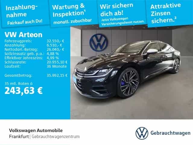 Volkswagen Arteon R 2.0 TSI DSG 4M LED AHK HUD KAM LEDER 06/2022-photo-0