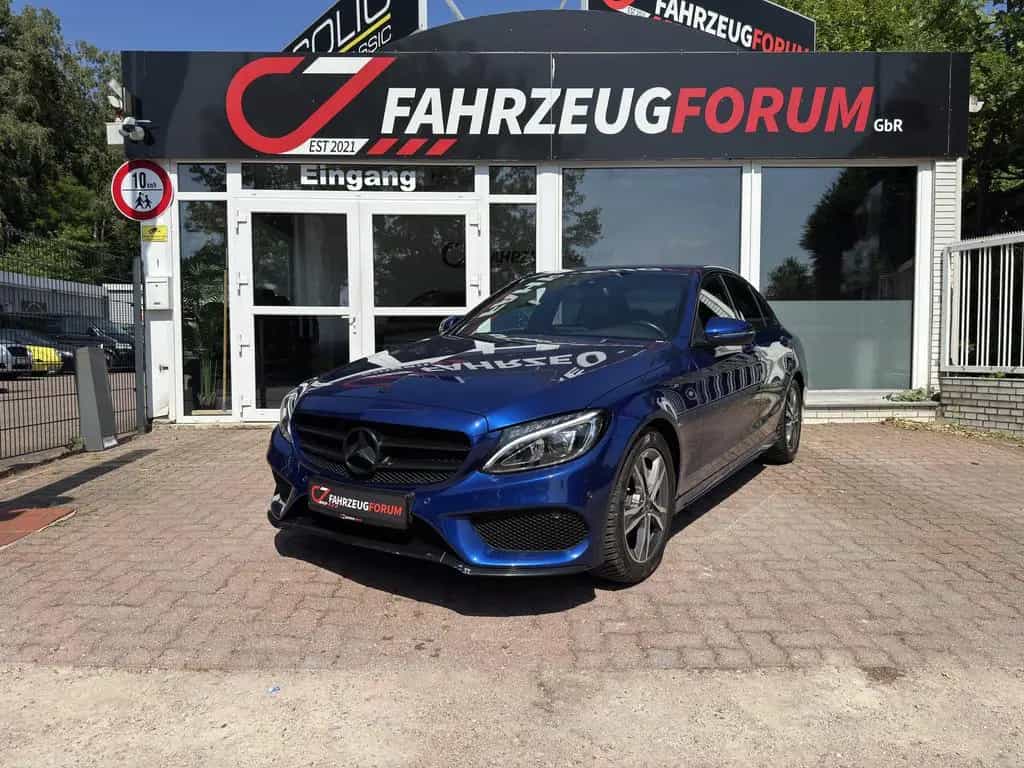 Mercedes-Benz C-Class 180 AMG Line Interieur*Burmester*Sportfahrwerk 09/2018-photo-0