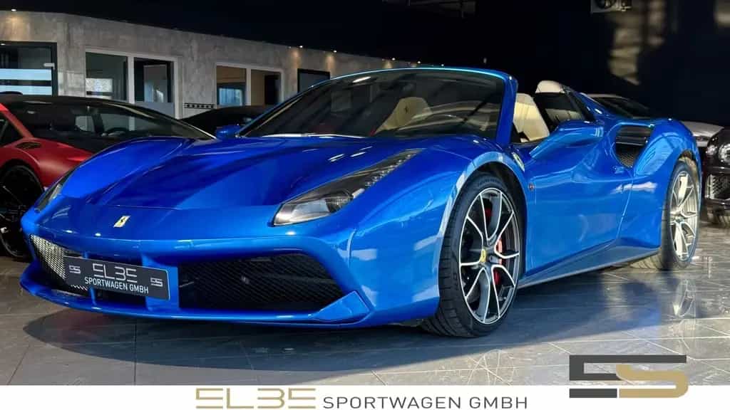 Ferrari 488 Spider LIFT 5 X CARBON FULL PPF GERMAN CAR 09/2017-photo-0