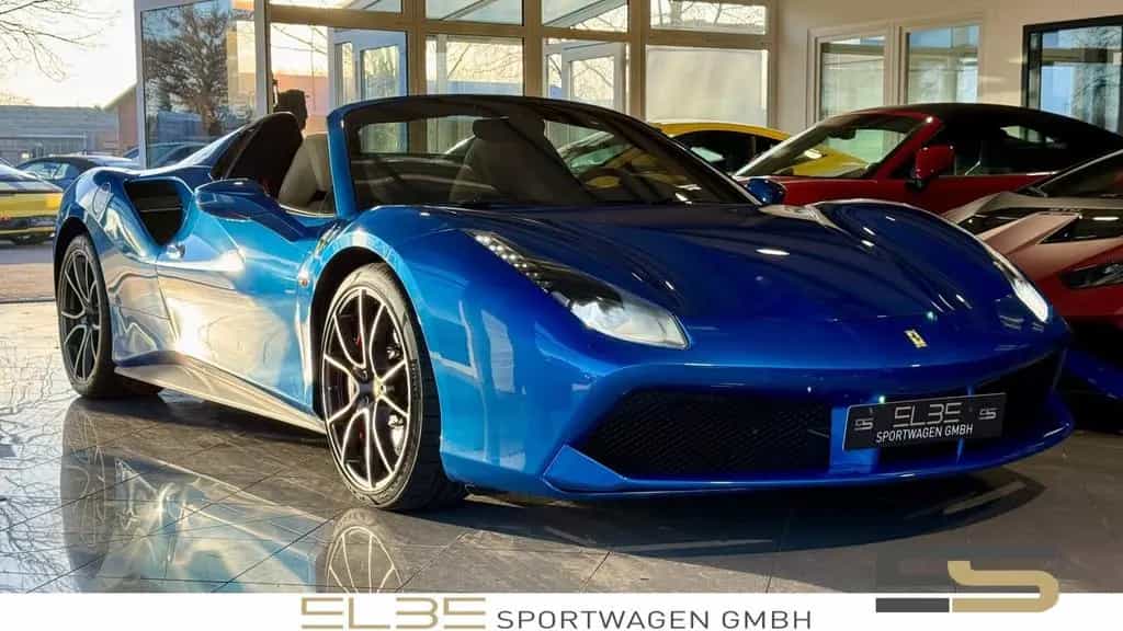 Ferrari 488 Spider LIFT 5 X CARBON FULL PPF GERMAN CAR 09/2017-photo-2