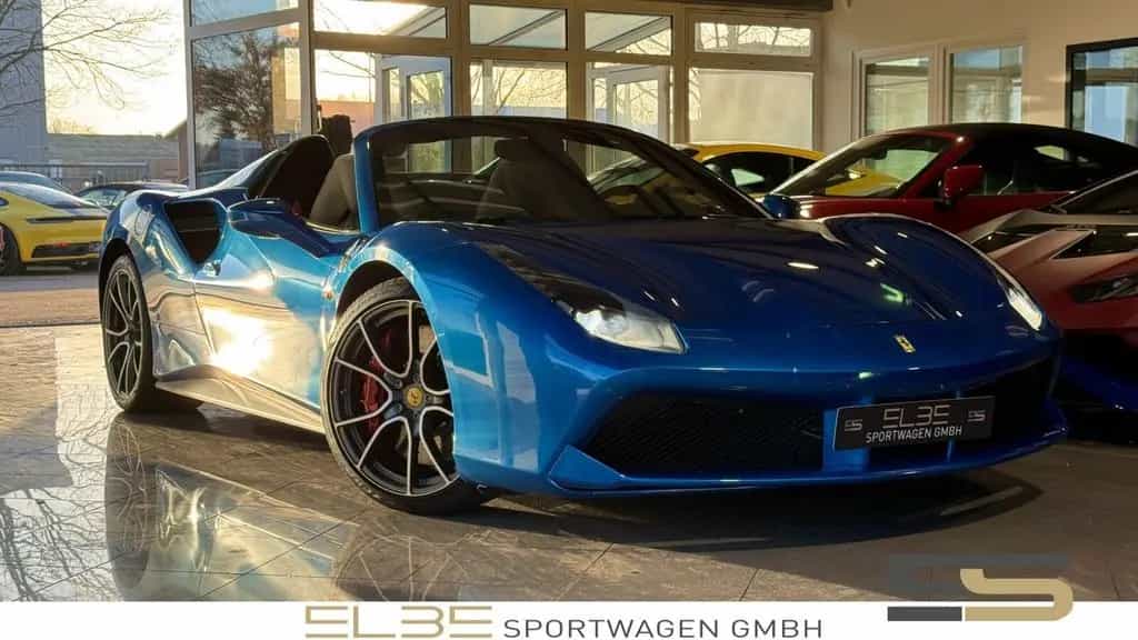 Ferrari 488 Spider LIFT 5 X CARBON FULL PPF GERMAN CAR 09/2017-photo-23