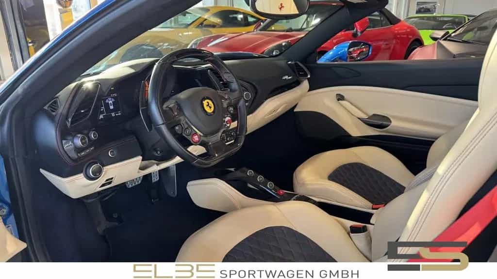 Ferrari 488 Spider LIFT 5 X CARBON FULL PPF GERMAN CAR 09/2017-photo-9