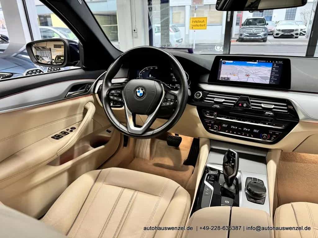 BMW 5 Series 520 d xDrive - nur 21.ooo km - LEDER SD AHK 360 03/2020-photo-21