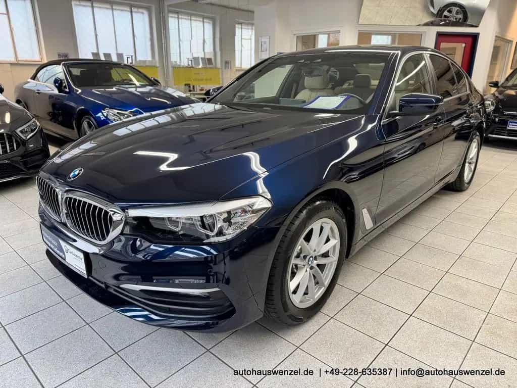 BMW 5 Series 520 d xDrive - nur 21.ooo km - LEDER SD AHK 360 03/2020-photo-3