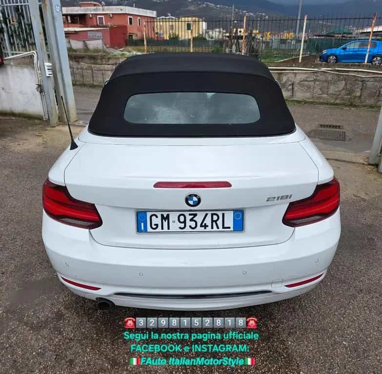 BMW 2 Series 218 218i Cabrio Msport 05/2020-photo-3