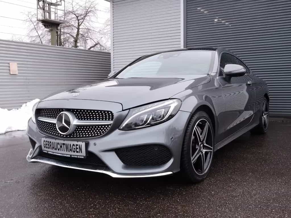 Mercedes-Benz C-Class 400 Coupe 4M +AMG+PANO+Burmester+360Kamera 10/2015-photo-0