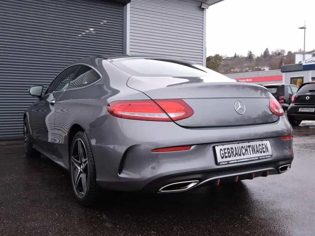 Mercedes-Benz C-Class 400 Coupe 4M +AMG+PANO+Burmester+360Kamera 10/2015-photo-12