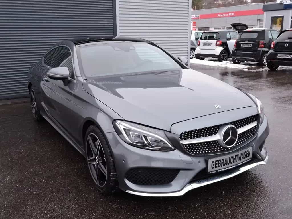 Mercedes-Benz C-Class 400 Coupe 4M +AMG+PANO+Burmester+360Kamera 10/2015-photo-5
