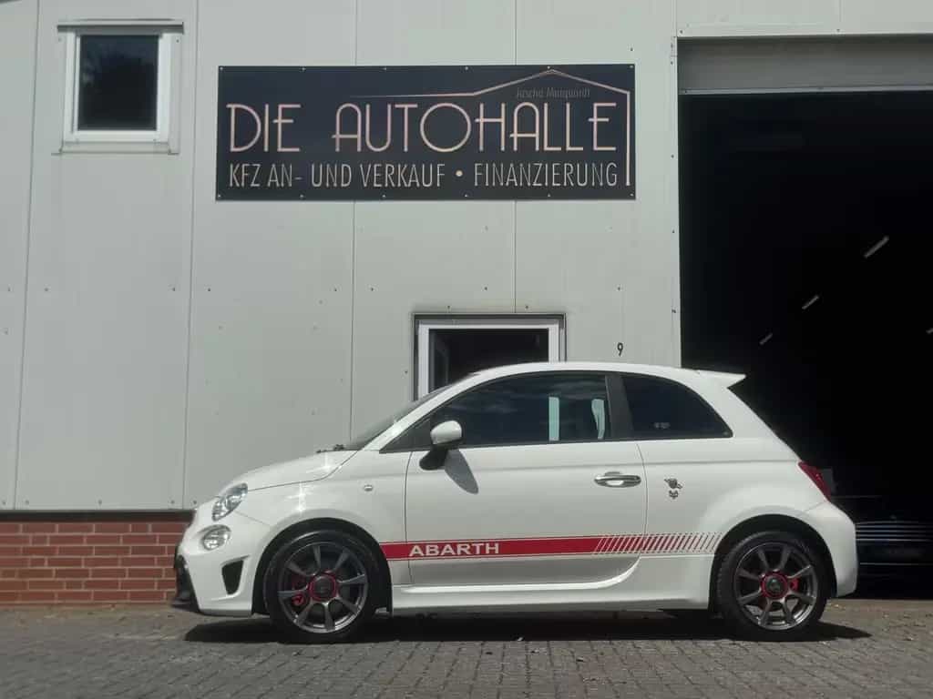 Abarth 595 Turbo-Super Optik! Leder braun*HU/AU neu! 08/2018-photo-0