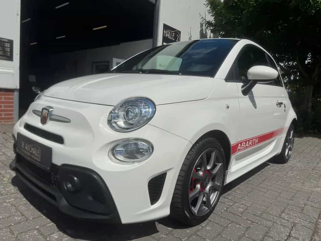 Abarth 595 Turbo-Super Optik! Leder braun*HU/AU neu! 08/2018-photo-1