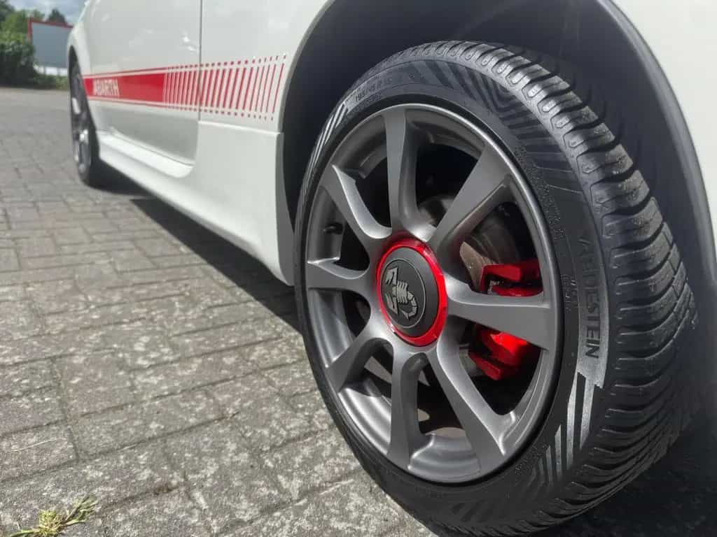 Abarth 595 Turbo-Super Optik! Leder braun*HU/AU neu! 08/2018-photo-15