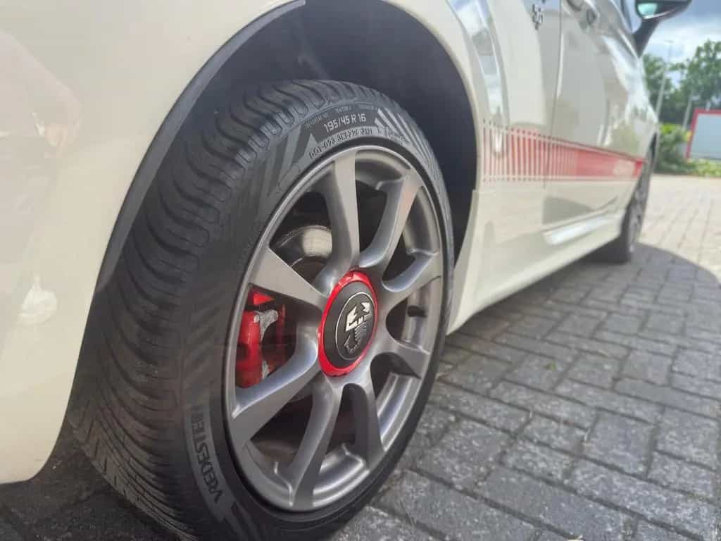 Abarth 595 Turbo-Super Optik! Leder braun*HU/AU neu! 08/2018-photo-16