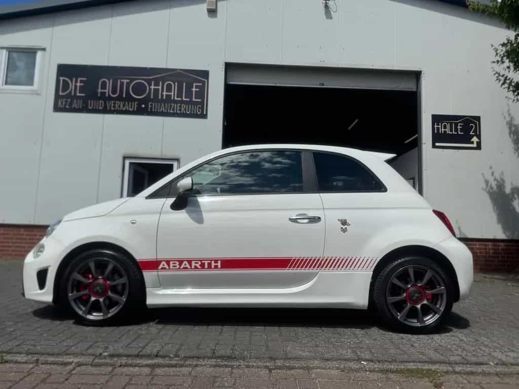 Abarth 595 Turbo-Super Optik! Leder braun*HU/AU neu! 08/2018-photo-4