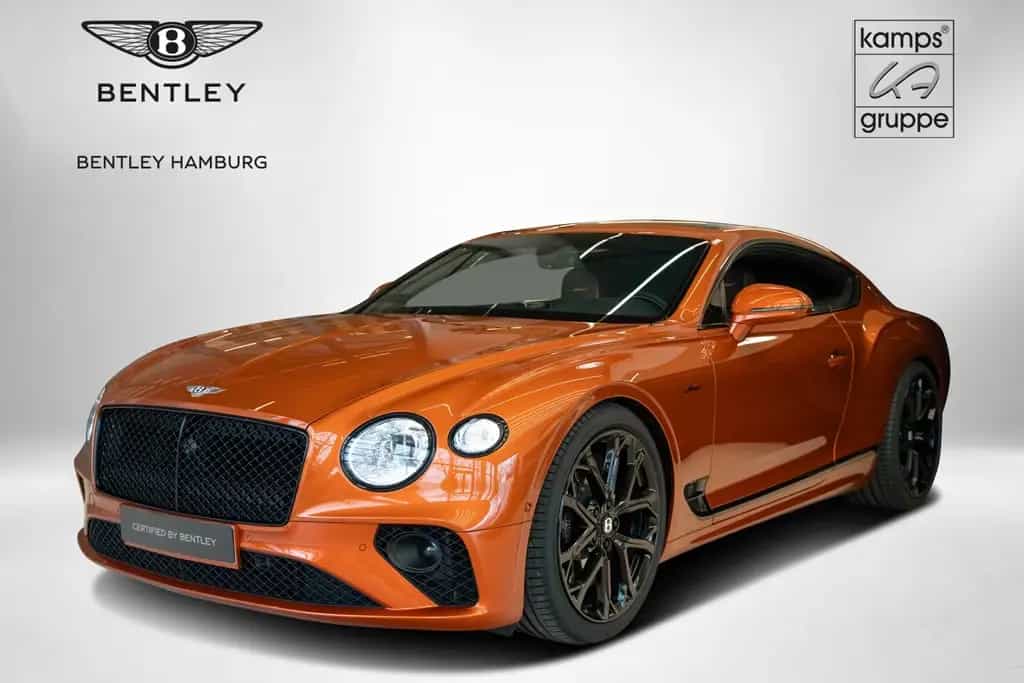 Bentley Continental GT Speed W12 Mandarin Hide Mulliner 02/2023-photo-0
