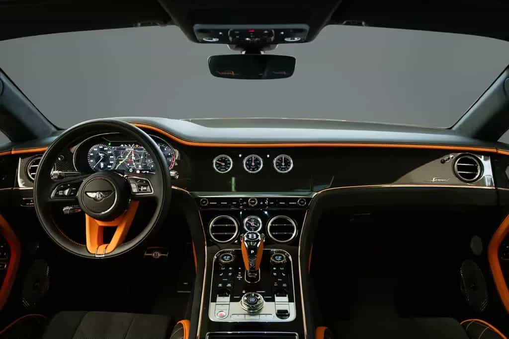Bentley Continental GT Speed W12 Mandarin Hide Mulliner 02/2023-photo-10
