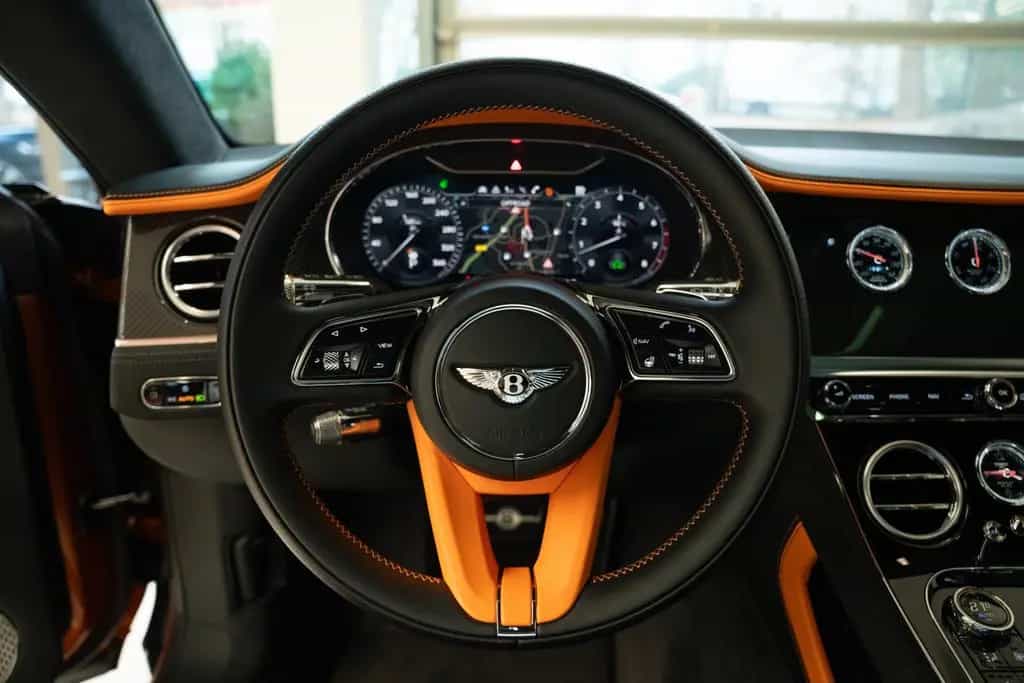 Bentley Continental GT Speed W12 Mandarin Hide Mulliner 02/2023-photo-15