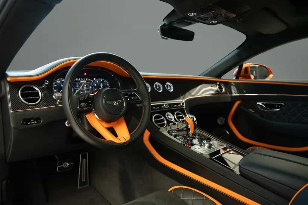 Bentley Continental GT Speed W12 Mandarin Hide Mulliner 02/2023-photo-16