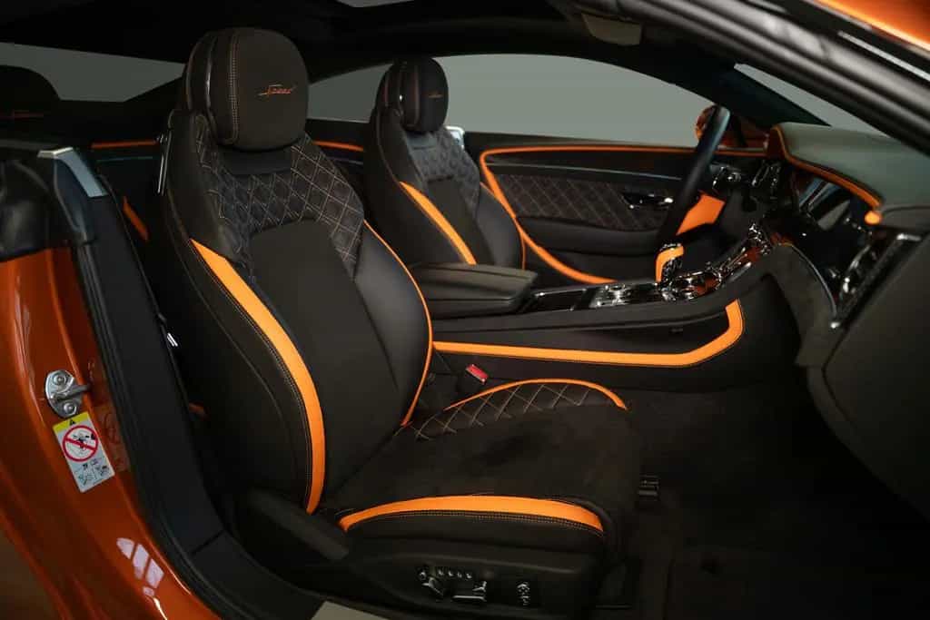 Bentley Continental GT Speed W12 Mandarin Hide Mulliner 02/2023-photo-20