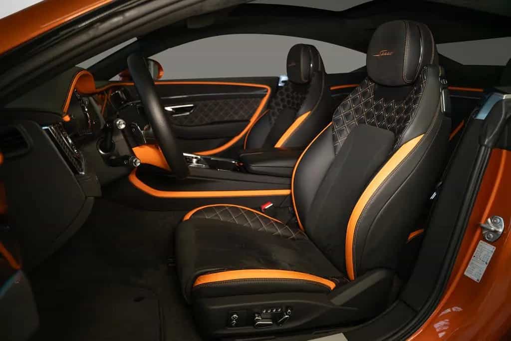 Bentley Continental GT Speed W12 Mandarin Hide Mulliner 02/2023-photo-21